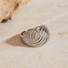 Wholesale Stainless Steel Geometric Chubby Ring Jewelry With Electroplating Modern Classic Style