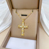 Wholesale Stainless Steel Geometric Cross Pendant Necklace For Women And Men