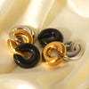 Wholesale Stainless Steel Geometric Cshaped Electroplated Ear Clip Earrings For Women