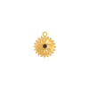 Wholesale Stainless Steel Geometric Devil's Eye 18K Gold Plated Pendant Necklace