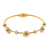 Wholesale Stainless Steel Geometric Devil's Eye 18K Goldplated Personalized Bracelets