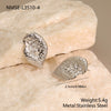 Wholesale Stainless Steel Geometric Diamondencrusted Jewelry Sets For Women With Electroplating Design