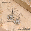 Wholesale Stainless Steel Geometric Diamondencrusted Jewelry Sets For Women With Electroplating Design