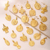 Wholesale Stainless Steel Geometric Diy Pendant Jewelry With 18K Gold Plating