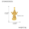 Wholesale Stainless Steel Geometric Diy Pendant Jewelry With 18K Gold Plating