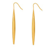 Wholesale Stainless Steel Geometric Drop Shape Tassel Long Earrings With Electroplating For Women Light Luxury Style Colorpreserving