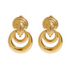 Wholesale Stainless Steel Geometric Earrings For Women With Electroplating Design