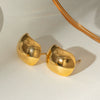 Wholesale Stainless Steel Geometric Earrings For Women With Electroplating