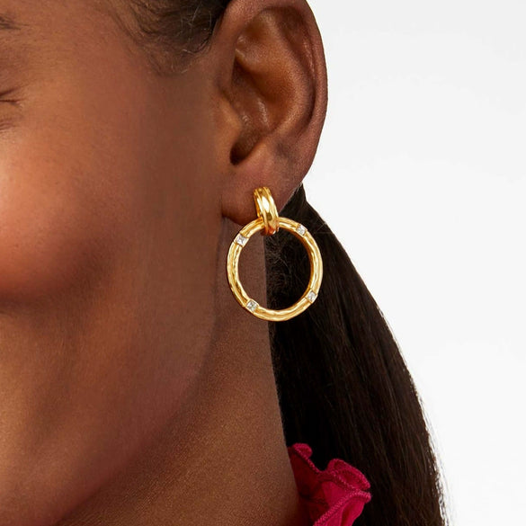 Wholesale Stainless Steel Geometric Earrings With Electroplating For Women Light Luxury And Niche Design