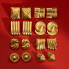 Wholesale Stainless Steel Geometric Earrings With Electroplating For Women