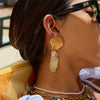 Wholesale Stainless Steel Geometric Earrings With Electroplating Light Luxury Minimalist Design For Women