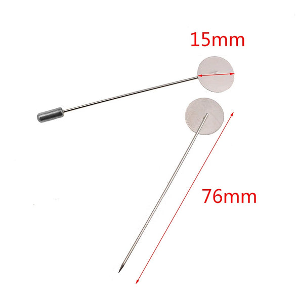 Wholesale Stainless Steel Geometric Electroplated Brooch Pin Accessories