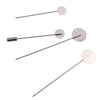Wholesale Stainless Steel Geometric Electroplated Brooch Pin Accessories