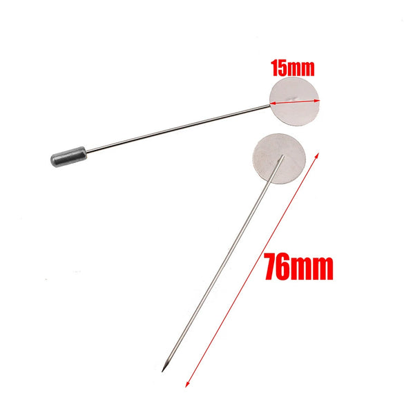Wholesale Stainless Steel Geometric Electroplated Brooch Pin Accessories