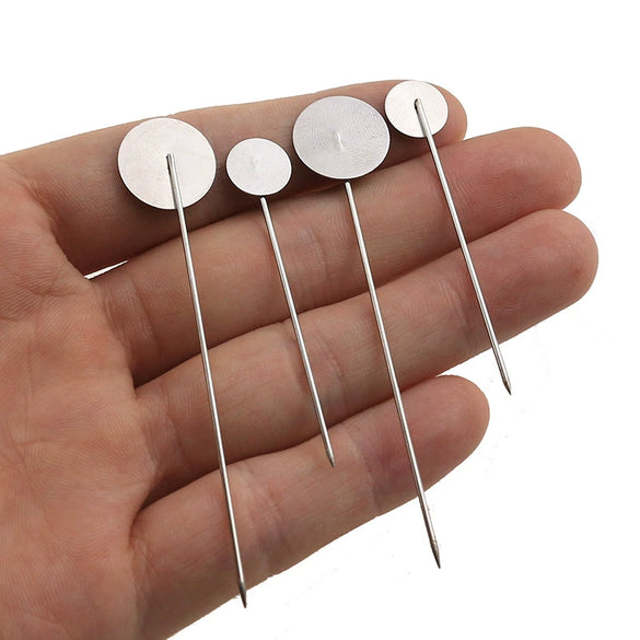 Wholesale Stainless Steel Geometric Electroplated Brooch Pin Accessories
