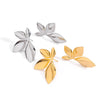 Wholesale Stainless Steel Geometric Electroplated Minimalist Earrings For Women