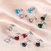 Wholesale Stainless Steel Geometric Electroplated Women's Earrings
