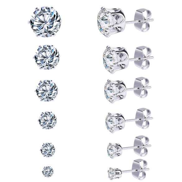 Wholesale Stainless Steel Geometric Electroplated Women's Earrings