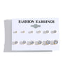 Wholesale Stainless Steel Geometric Electroplated Women's Earrings