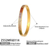 Wholesale Stainless Steel Geometric Electroplated Zirconencrusted Small Daisy Clasp Open Bracelet Set Accessories
