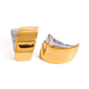 Wholesale Stainless Steel Geometric Exaggerated Earrings For Women Electroplated