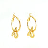 Wholesale Stainless Steel Geometric Fashion Earrings For Women With Electroplating Design