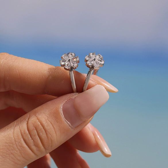 Wholesale 316L Stainless Steel Geometric Fashion Ring Electroplated Jewelry