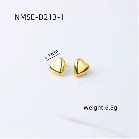 Wholesale Stainless Steel Geometric Fashion Tassel Earrings With Electroplating