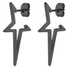 Wholesale Stainless Steel Geometric Fivepointed Star Earrings With Electroplating For Women Minimalist Style