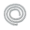 Wholesale Stainless Steel Geometric Grinding Nk Chain Hip Hop Punk Trendy Jewelry Necklace