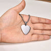 Wholesale Stainless Steel Geometric Guitar Pick Pendant Necklace With Electroplating Fashion Jewelry