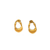 Wholesale Stainless Steel Geometric Heart Water Drop Bell Pattern Electroplated Ochain Necklace And Earrings For Girls
