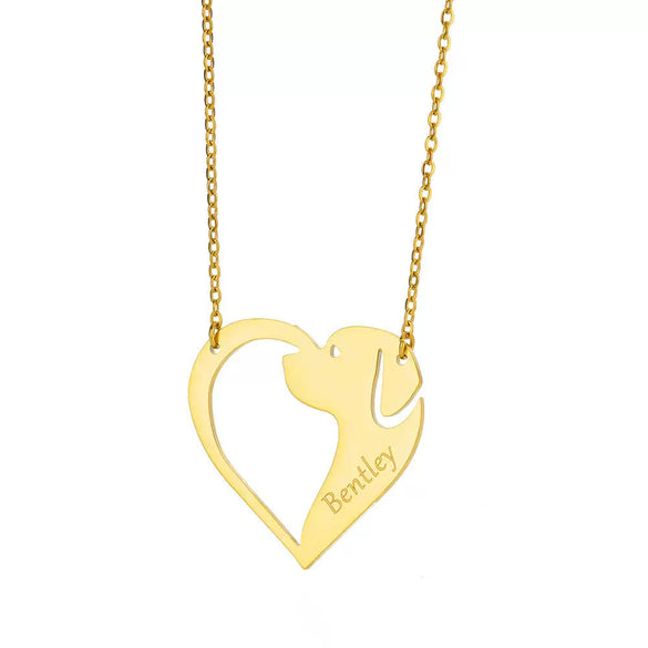 Wholesale Stainless Steel Geometric Hollow Heart Pendant Necklace For Men And Women With Ochain And Electroplating Treatment