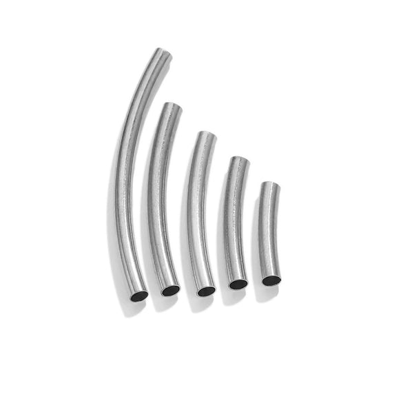 Wholesale Stainless Steel Geometric Hollow Tube Elbow Long Bracelet Jewelry Accessories Electroplated Handmade