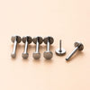 Wholesale Stainless Steel Geometric Inserted Pin Rod Lip Nail Ear Bone Nail Cartilage Earrings Electroplated Puncture Jewelry