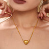 Wholesale Stainless Steel Geometric Light Luxury Detachable Pendant Clavicle Necklace For Women With Electroplating Treatment
