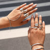 Wholesale Stainless Steel Geometric Line Jewelry Sets With Pvd Furnace Vacuum Real Gold Plating For Unisex
