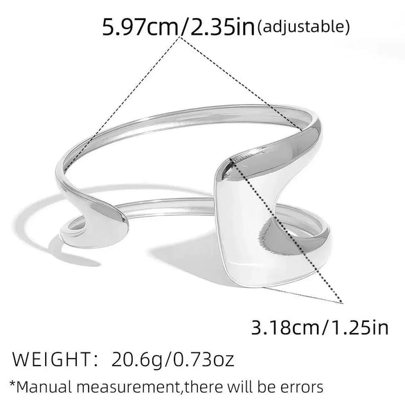 Wholesale Stainless Steel Geometric Line Jewelry Sets With Pvd Furnace Vacuum Real Gold Plating Unisex Rings And Bracelets