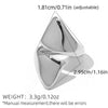 Wholesale Stainless Steel Geometric Line Jewelry Sets With Pvd Furnace Vacuum Real Gold Plating Unisex Rings And Bracelets