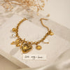 Wholesale Stainless Steel Geometric Love Photo Box Pearl Pendant Bracelet For Women With Electroplating Treatment