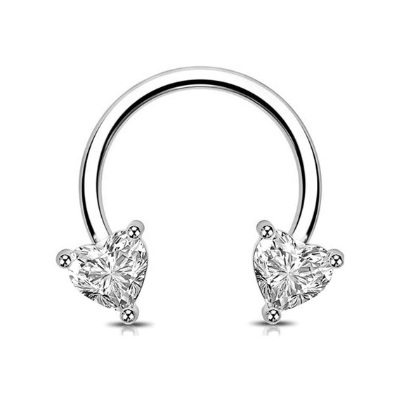 Wholesale Stainless Steel Geometric Minimalist Electroplated Cring Puncture Nasal Ring And Ear Bone Nail