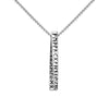 Wholesale Stainless Steel Geometric Mobius Pearl Chain Necklace With Electroplating Treatment