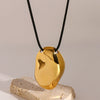 Wholesale Stainless Steel Geometric Necklace Accessories With Electroplating For Women High Sense Clavicle Chain