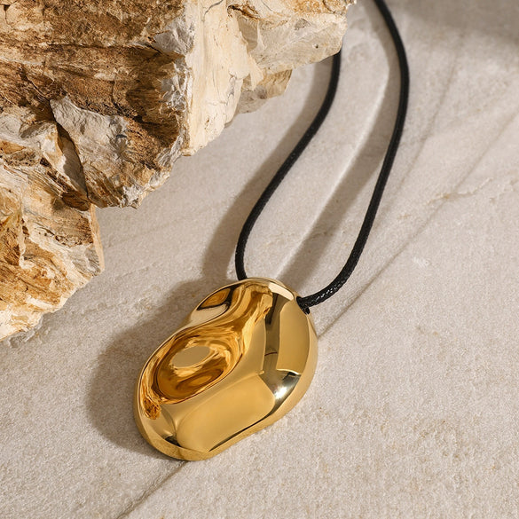 Wholesale Stainless Steel Geometric Necklace Accessories With Electroplating For Women High Sense Clavicle Chain