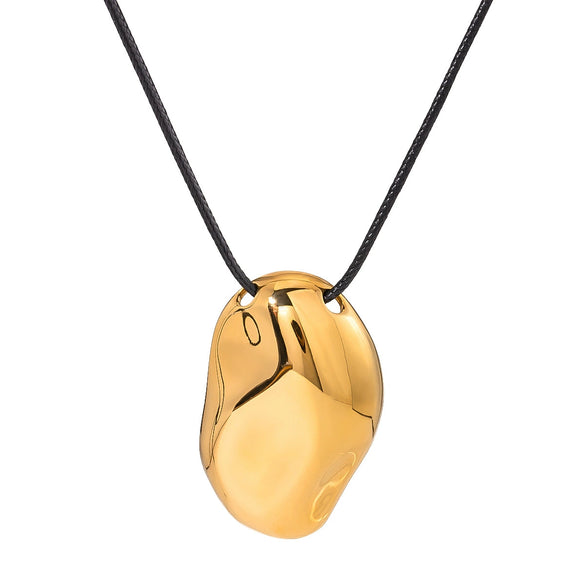 Wholesale Stainless Steel Geometric Necklace Accessories With Electroplating For Women High Sense Clavicle Chain