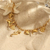Wholesale Stainless Steel Geometric Necklace For Women Electroplated Light Luxury Niche Style