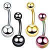 Wholesale Stainless Steel Geometric Nose Ring And Eyebrow Nail Piercing Jewelry Set Electroplated Unisex