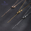 Wholesale Stainless Steel Geometric O Chain Minimalist Women's Necklace With Electroplating