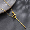 Wholesale Stainless Steel Geometric O Chain Minimalist Women's Necklace With Electroplating