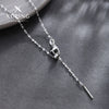 Wholesale Stainless Steel Geometric O Chain Minimalist Women's Necklace With Electroplating